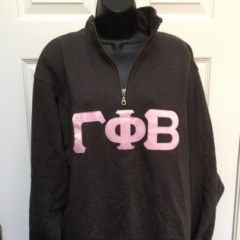 Gamma Phi Beta Stitch Quarter Zip